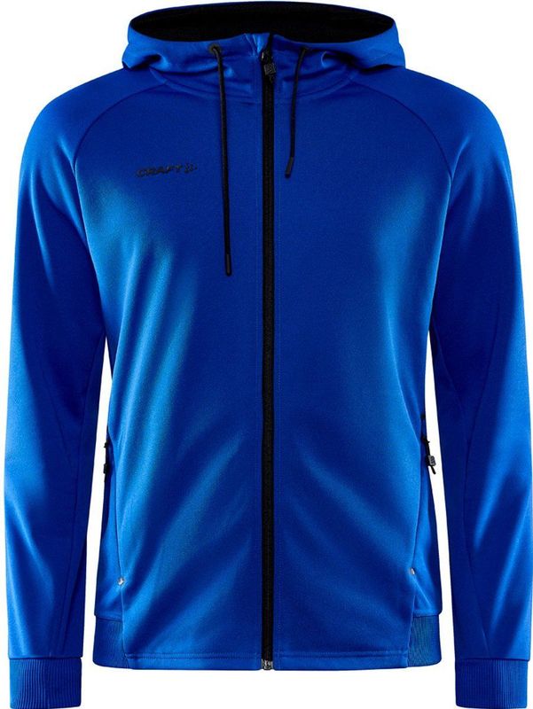 Craft - ADV Unify - Full Zip Hood - Groen - Gerecycled Polyester