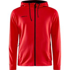 Craft - ADV Unify Full Zip Hood - Groen - Gerecycled Polyester