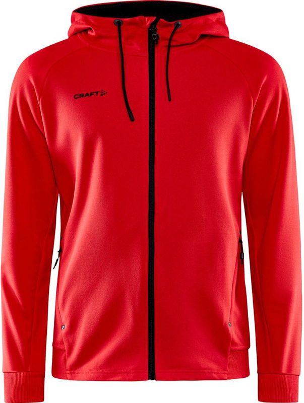 Craft - ADV Unify Full Zip Hood - Groen - Gerecycled Polyester