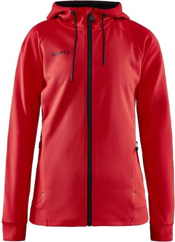 Craft - Adv Unify Fz Hood - Dames - Bright Red - Polyester