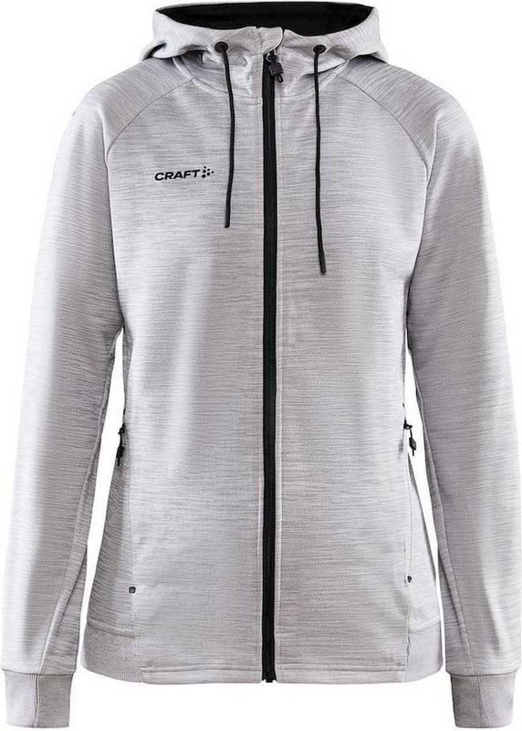 Craft - ADV Unify FZ Hood - Jack - Grey Melange - Gerecycled Polyester