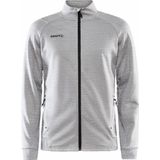 Craft - ADV Unify Jacket - Trainingsjack - Grijs Melange - Gerecycled Polyester