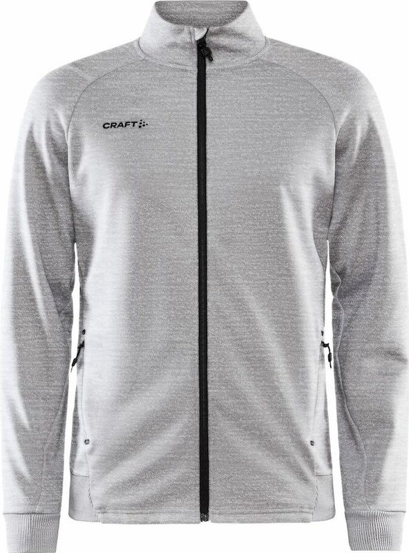 Craft - ADV Unify Jacket - Trainingsjack - Grijs Melange - Gerecycled Polyester