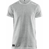 Craft - Community Mix - T-Shirt - Grey Melange - 60% Polyester 40% Katoen