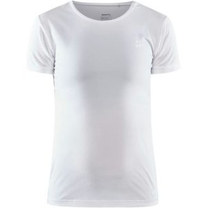 Craft Core Dry Tee Dames - sportshirts - wit - Vrouwen