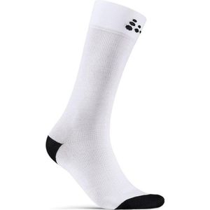 Craft CORE ENDURE BIKE SOCK - WHITE/BLACK - Unisex - Maat 40/42