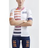 Craft - ADV HMC ENDUR GRAPHIC JERSEY - Sportshirt - Wit/Glory - Korte Mouw - Vrouwen