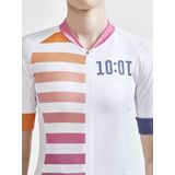 Craft - ADV HMC ENDUR GRAPHIC JERSEY - Sportshirt - Wit/Glory - Korte Mouw - Vrouwen