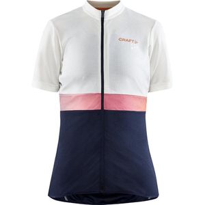Fietsshirt Craft Women Core Endurance Jersey Whisper/Blaze-M