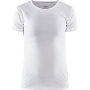 Craft Core Dry Tee Dames - sportshirts - wit - Vrouwen
