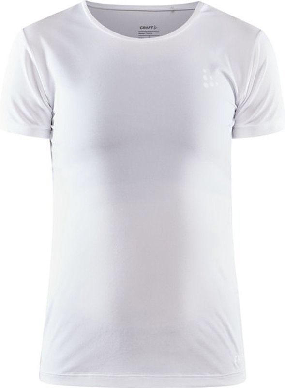 Craft Core Dry Tee Dames - sportshirts - wit - Vrouwen