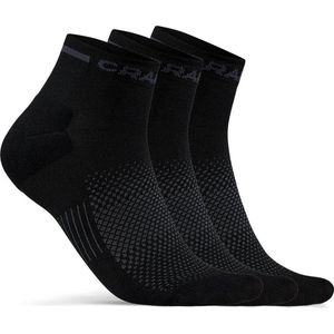 Sok Craft Core Dry Mid Sock 3-Pack Black