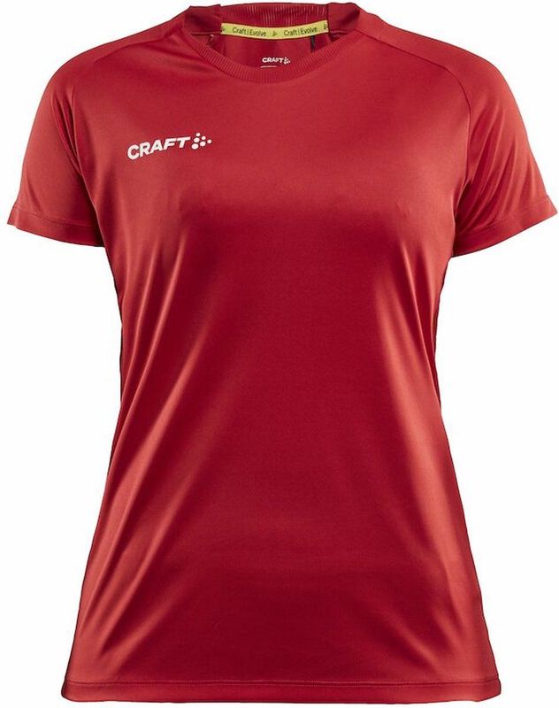 Craft Evolve Tee 143 - Bright Red