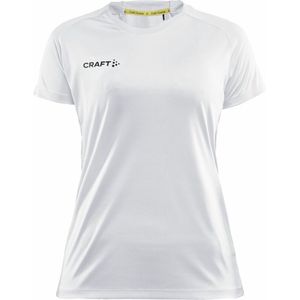 Craft - Evolve Tee - Sportshirt - Wit - 100% Gerecycled Polyester