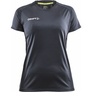 Craft Evolve Tee Dames Asphalt maat XL