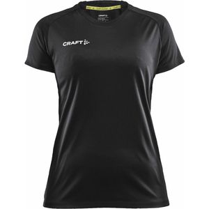 Craft - Evolve Tee - T-Shirt - Zwart - 100% Gerecycled Polyester