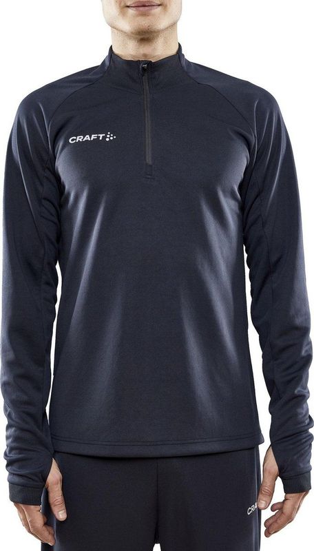 Craft Evolve Ziptop Heren - Asfalt