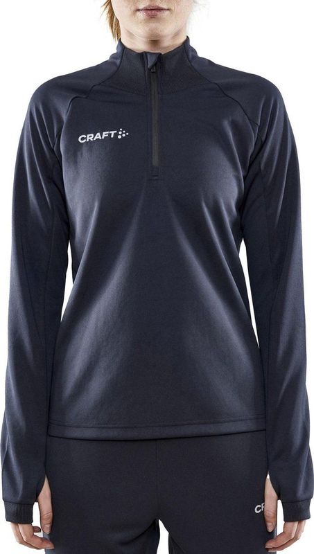 Craft - Evolve Halfzip - Trainingsjack - Asphalt - Gerecycled Polyester