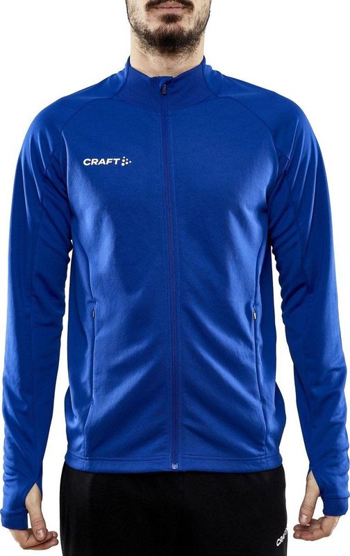 Craft - Evolve Full Zip Club - Trainingsjack - Cobolt
