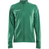 Craft - Evolve Full Zip - Trainingsjack - Team Green - Heren