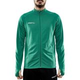 Craft - Evolve Full Zip - Trainingsjack - Team Green - Heren