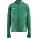 Craft - Evolve Full Zip Jr - Kinderen - Team Green - Midlayer Jas