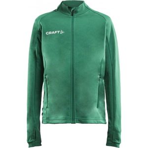 Craft - Evolve Full Zip Jr - Kinderen - Team Green - Midlayer Jas