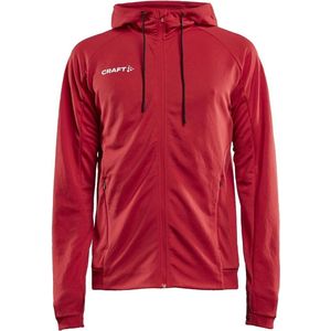 Craft Evolve Hood Jacket Heren Bright Red maat XXL