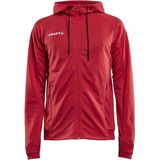 Craft - Evolve Hood Jacket - Trainingsjack - Bright Red - Polyester
