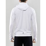 Trainingsjack Craft Men Evolve Hood Jacket White-XS