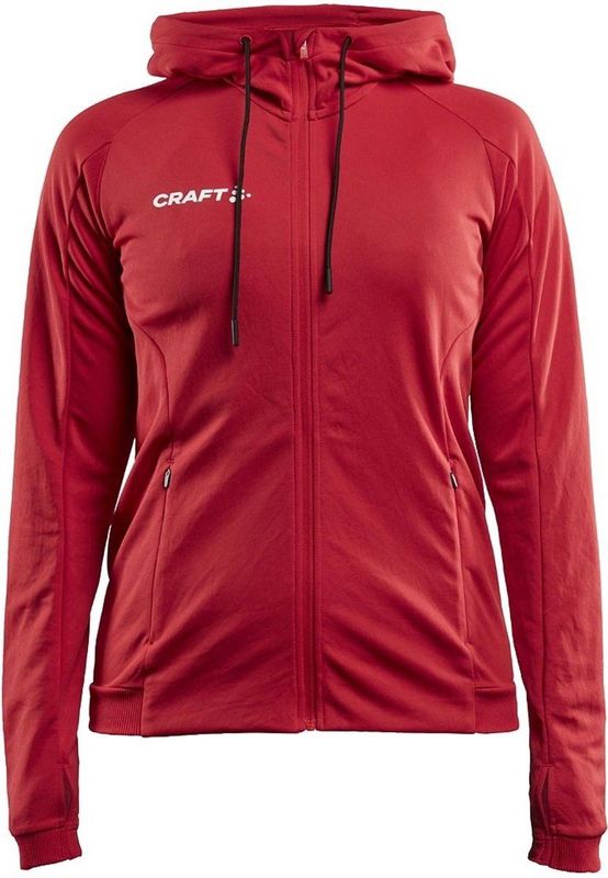 Craft - Evolve Hood Jacket - Trainingsjack - Bright Red