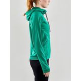 Craft - Evolve Hood Jacket - Trainingsjack - Team Green - Dames