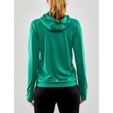 Craft - Evolve Hood Jacket - Trainingsjack - Team Green - Dames