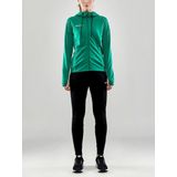 Craft - Evolve Hood Jacket - Trainingsjack - Team Green - Dames
