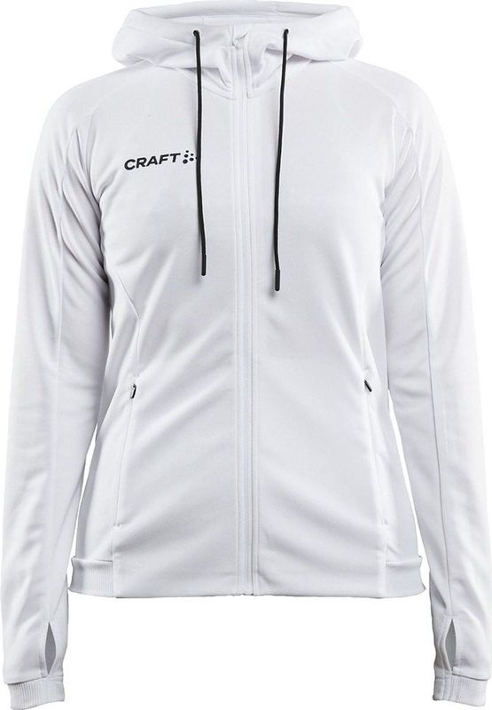 Craft - Evolve Hood Jacket - Trainingsjack - Wit