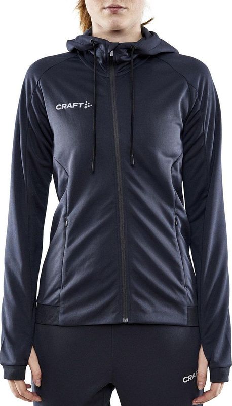 Craft - Evolve Hood Jacket - Trainingsjack - Asphalt