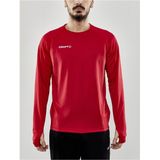 Craft - Evolve Crew Neck - Trainingsshirt - Bright Red - 100% Polyester Recycled