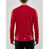 Craft - Evolve Crew Neck - Trainingsshirt - Bright Red - 100% Polyester Recycled