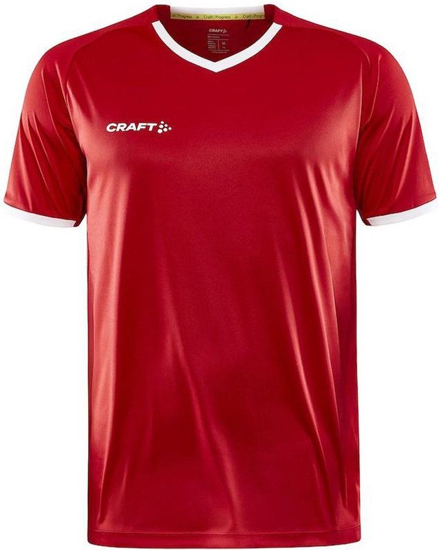 Craft Progress 2 0 Shirt Korte Mouw Heren - Rood