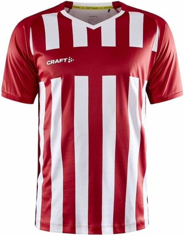 Craft Progress 2 0 Stripe Jersey M 1910175 - Bright Red White