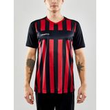 Craft Progress 2 0 Stripe Jersey M 1910175 - Black Bright Red