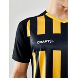 Craft Progress 2 0 Stripe Jersey M 1910175 - Black Sweden Yellow