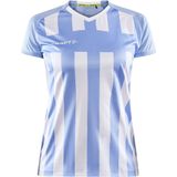 Craft Progress 2 0 Stripe Shirt Korte Mouw Dames - Hemelsblauw Wit