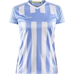 Craft Progress 2 0 Stripe Shirt Korte Mouw Dames - Hemelsblauw Wit