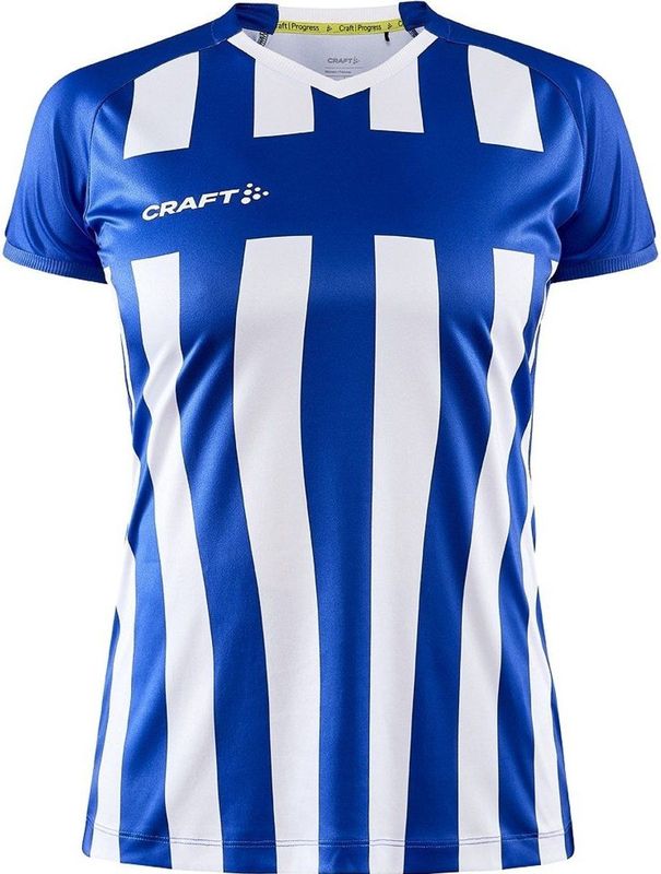 Craft Progress 2 0 Stripe Jersey 176 - Club Cobolt White