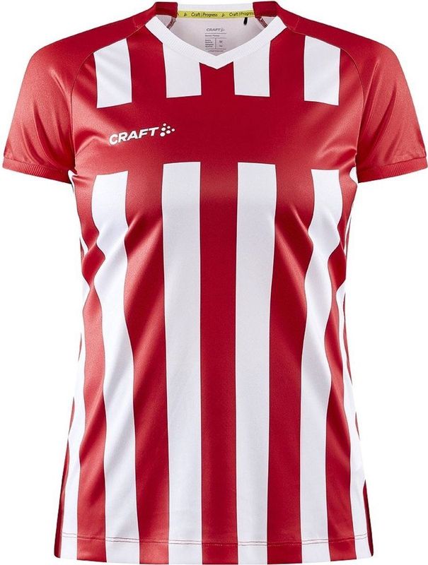 Craft Progress 2 0 Stripe Jersey 176 - Bright Red White