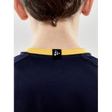Craft Progress 2 0 Graphic Jersey JR 1910180 - Navy Sweden Yellow - 122 128