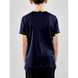 Craft Progress 2 0 Graphic Jersey JR 1910180 - Navy Sweden Yellow - 122 128