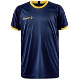 Craft Progress 2 0 Graphic Jersey JR 1910180 - Navy Sweden Yellow - 122 128