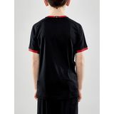 Craft Progress 2 0 Graphic Jersey JR 1910180 - Black Bright Red - 122 128